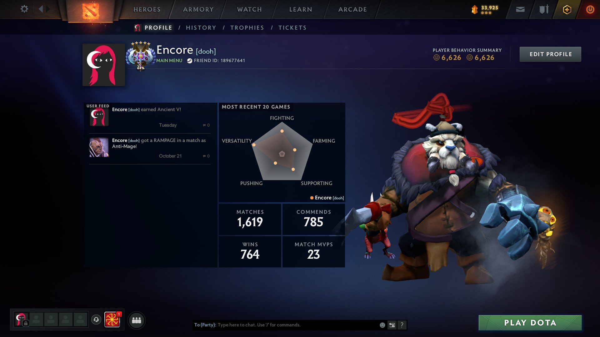 🏅 MMR 5787 | 🕒 1766 hours | 🛡 8451