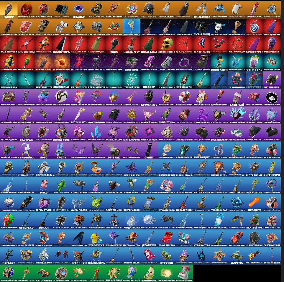 🎨 196 skins | 🌟 Fortnite account