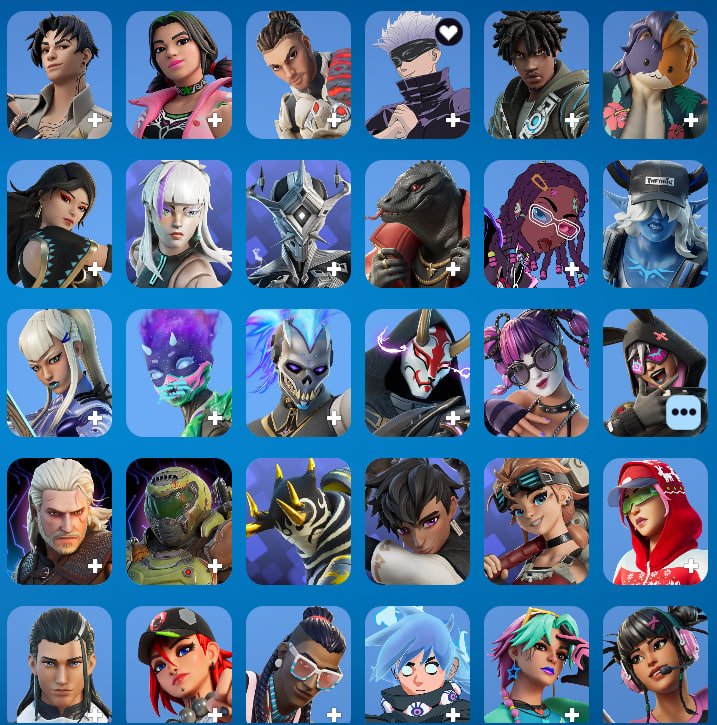 🎨 120 skins | 🌟 Fortnite account