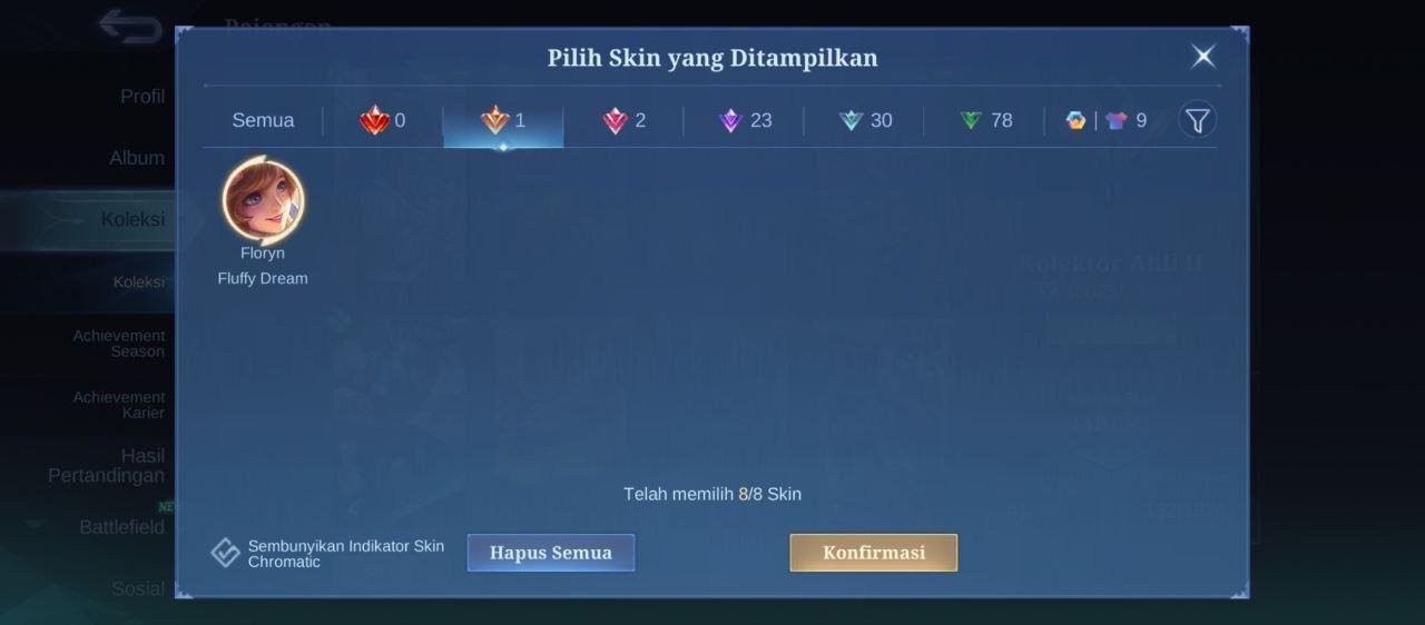 🎮 Mobile Legends акаунт | Міфічний | 69 героїв | 141 облич