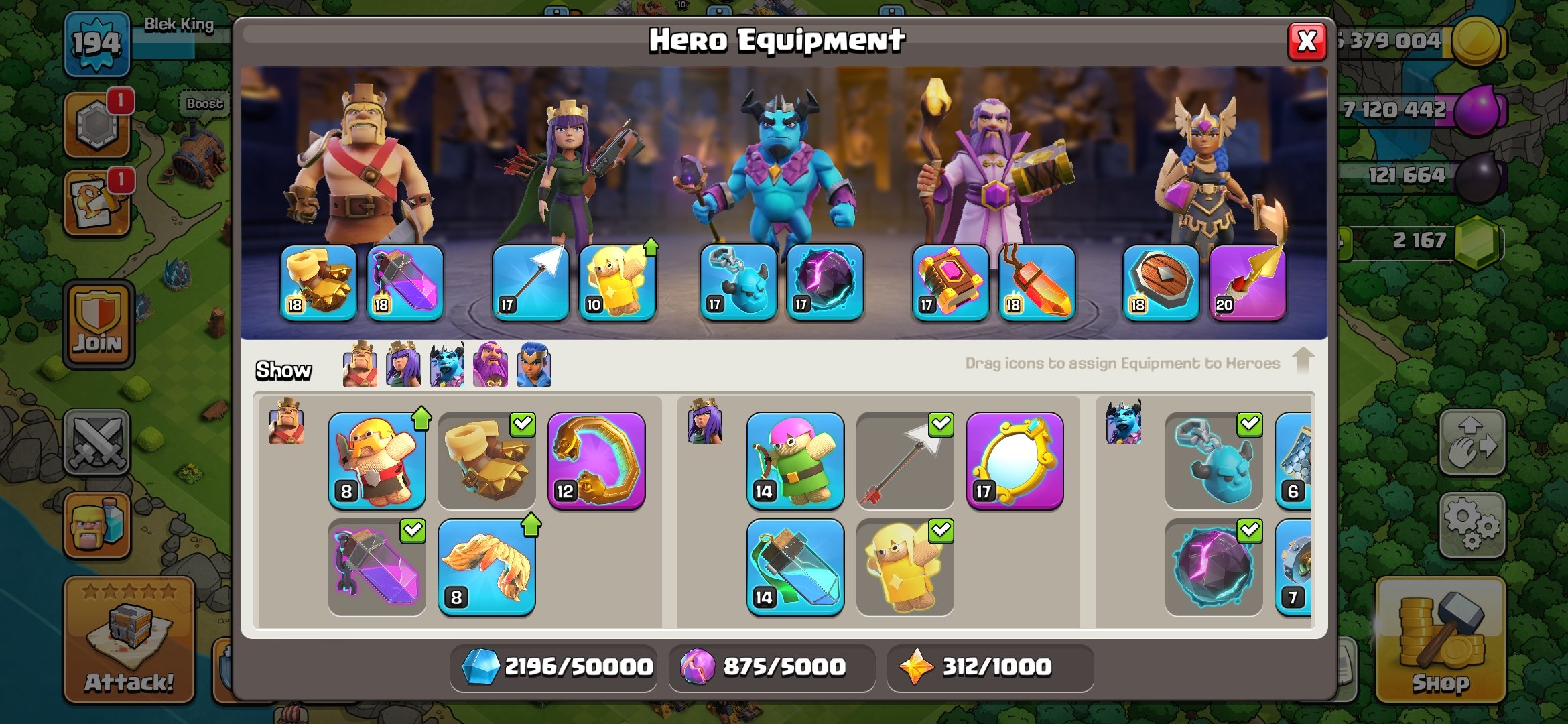 🏰 Clash of Clans акаунт | Ратуша 17 рівень | Уровень 0