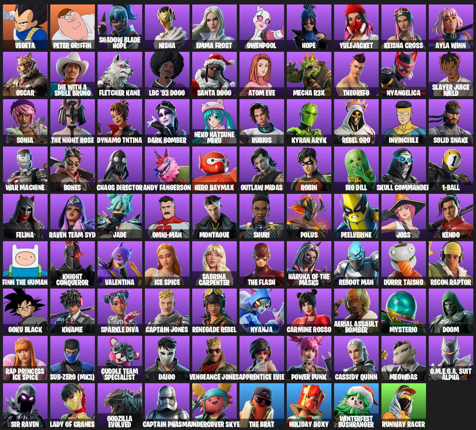 🎨 89 скінів | 🌟 Fortnite акаунт