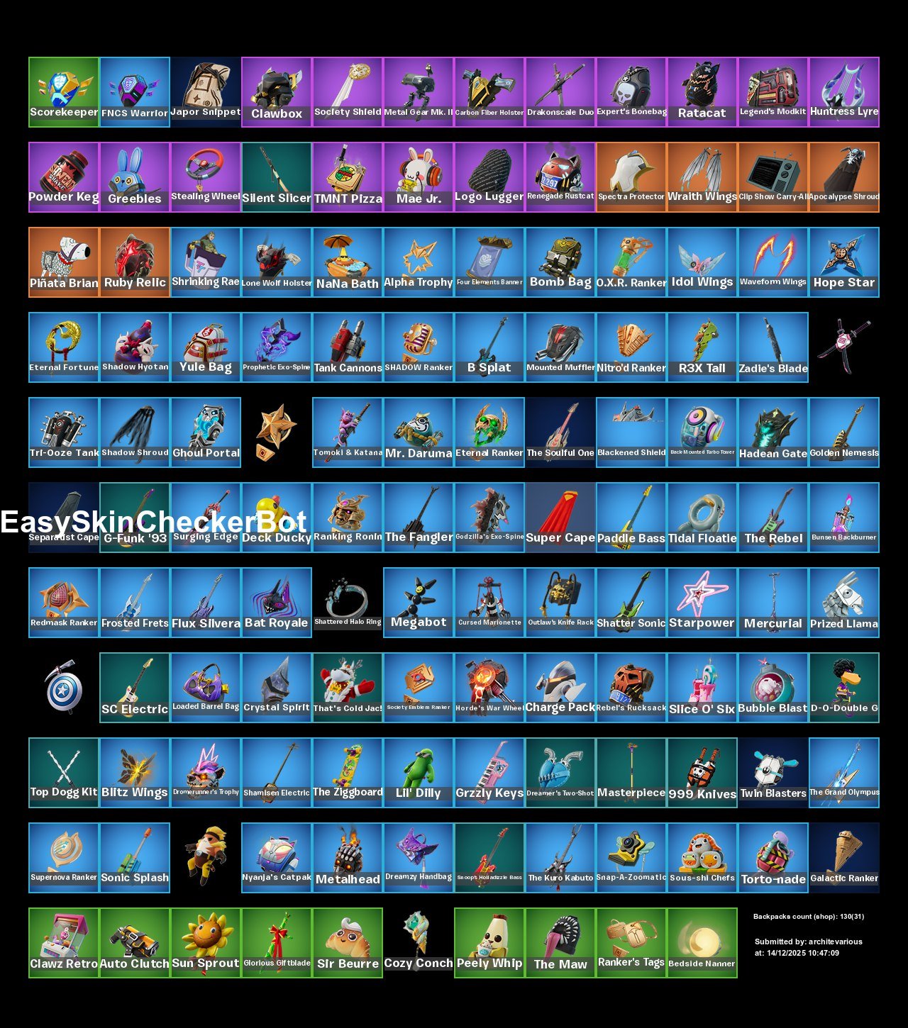 🎨 65 скинов | 🌟 Fortnite аккаунт