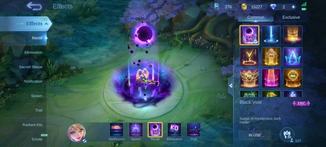 🎮 Mobile Legends account | Mythic | 107 heroes | 201 skins