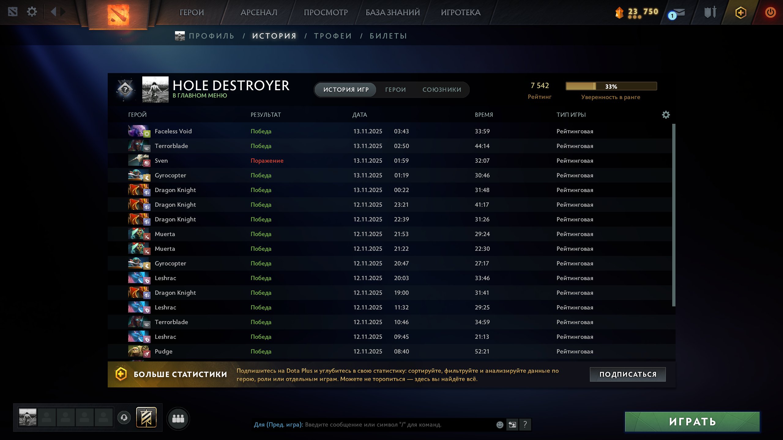 🏅 MMR 7542 | 🕒 4300 hours | 🛡 10630