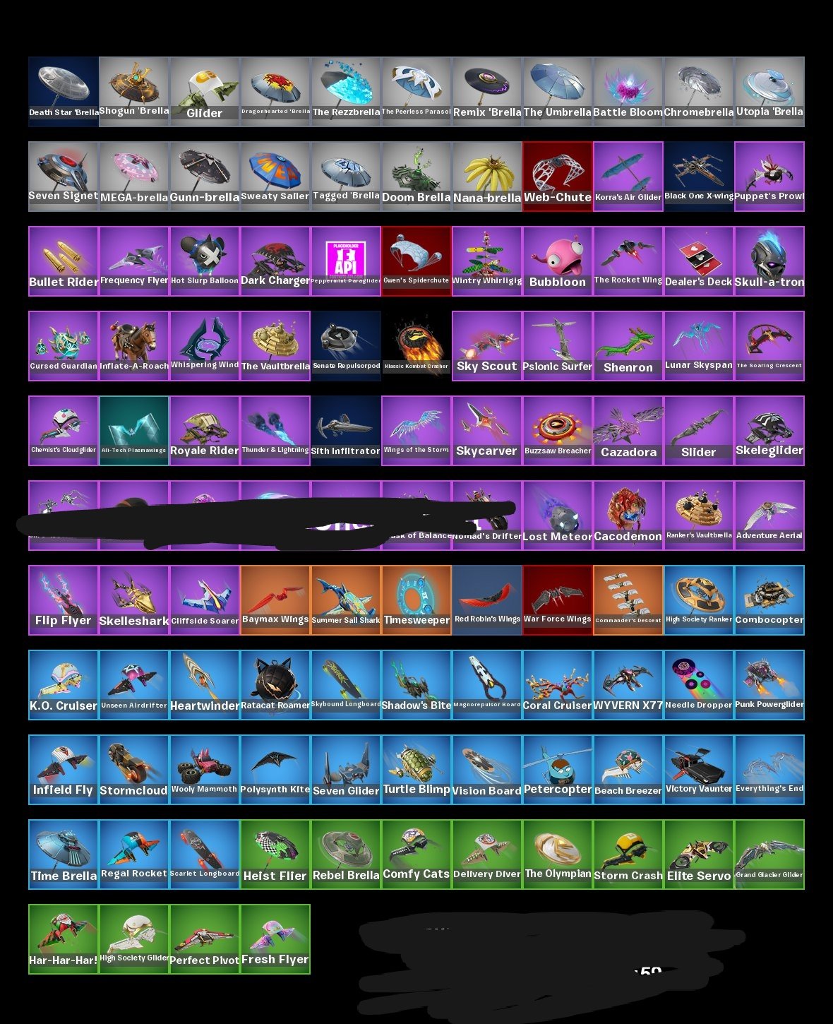 🎨 124 скина | 🌟 Fortnite аккаунт