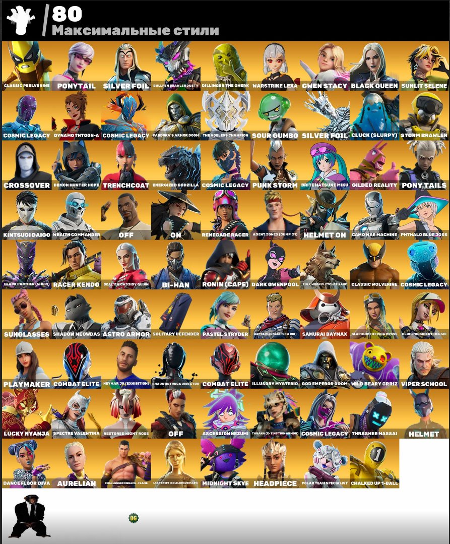 🎨 241 skins | 🌟 Fortnite account
