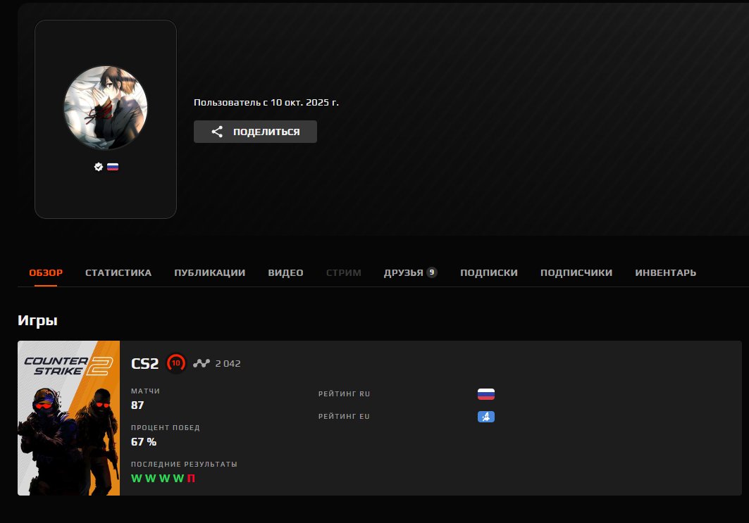 🔥 FACEIT 10 LVL | 🎯 2042 ELO | 🕒 87 matches — Ready for Ranked