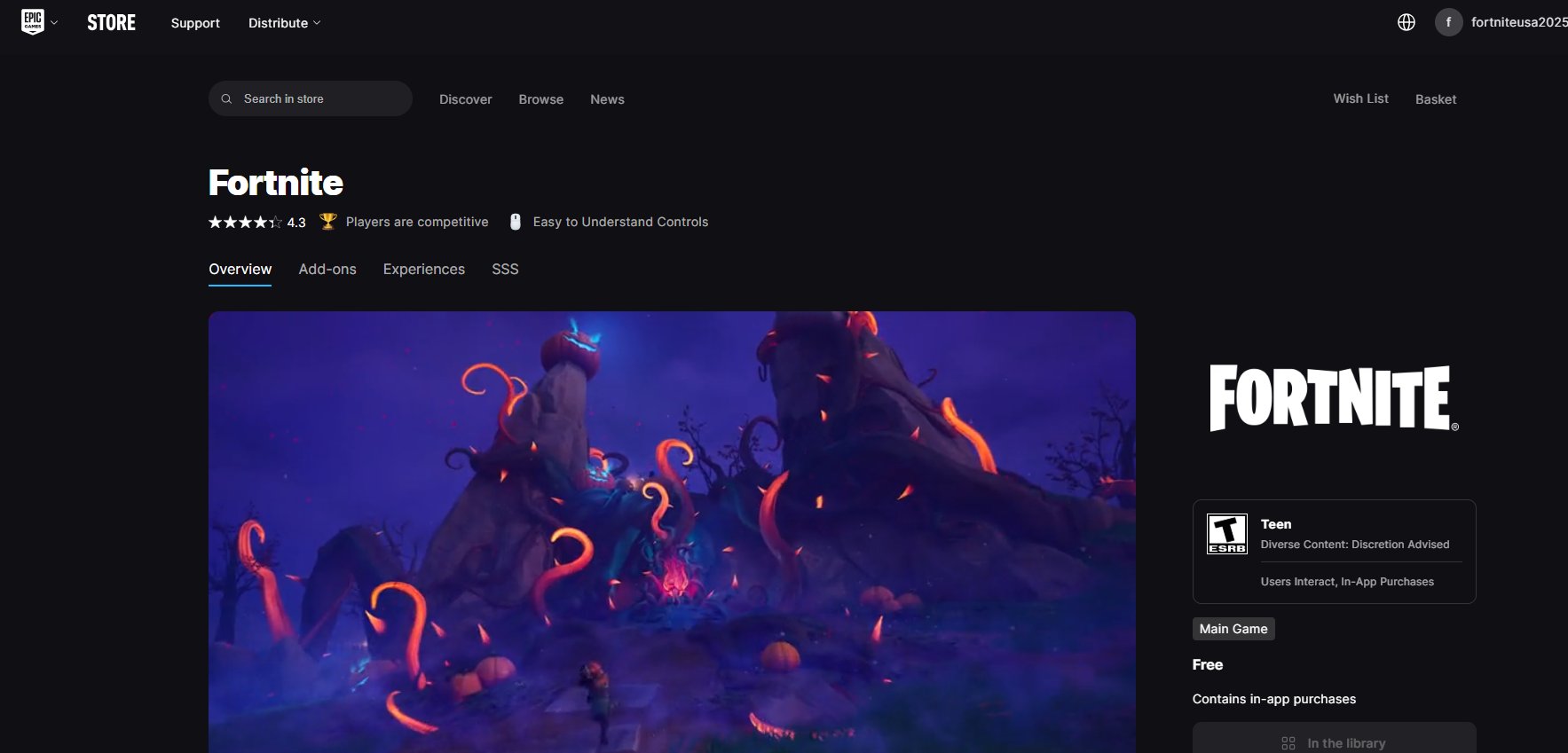 🎮 1 skin | 🌟 Fortnite account