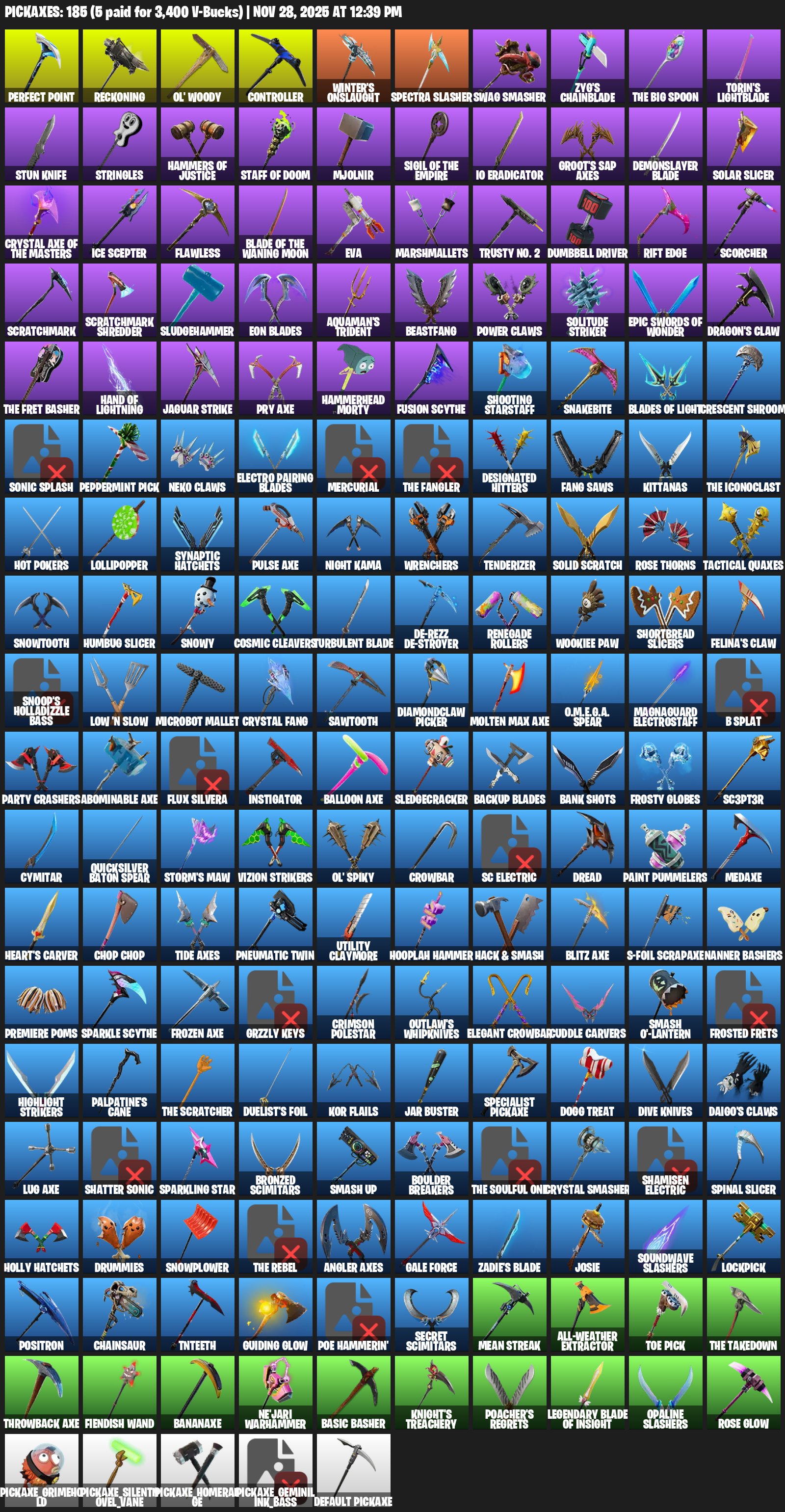 🎨 162 skins | 🌟 Fortnite account