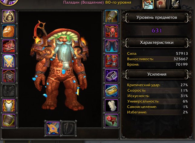 🎮 WoW акаунт | 80 рівень | Орда | Howling Fjord