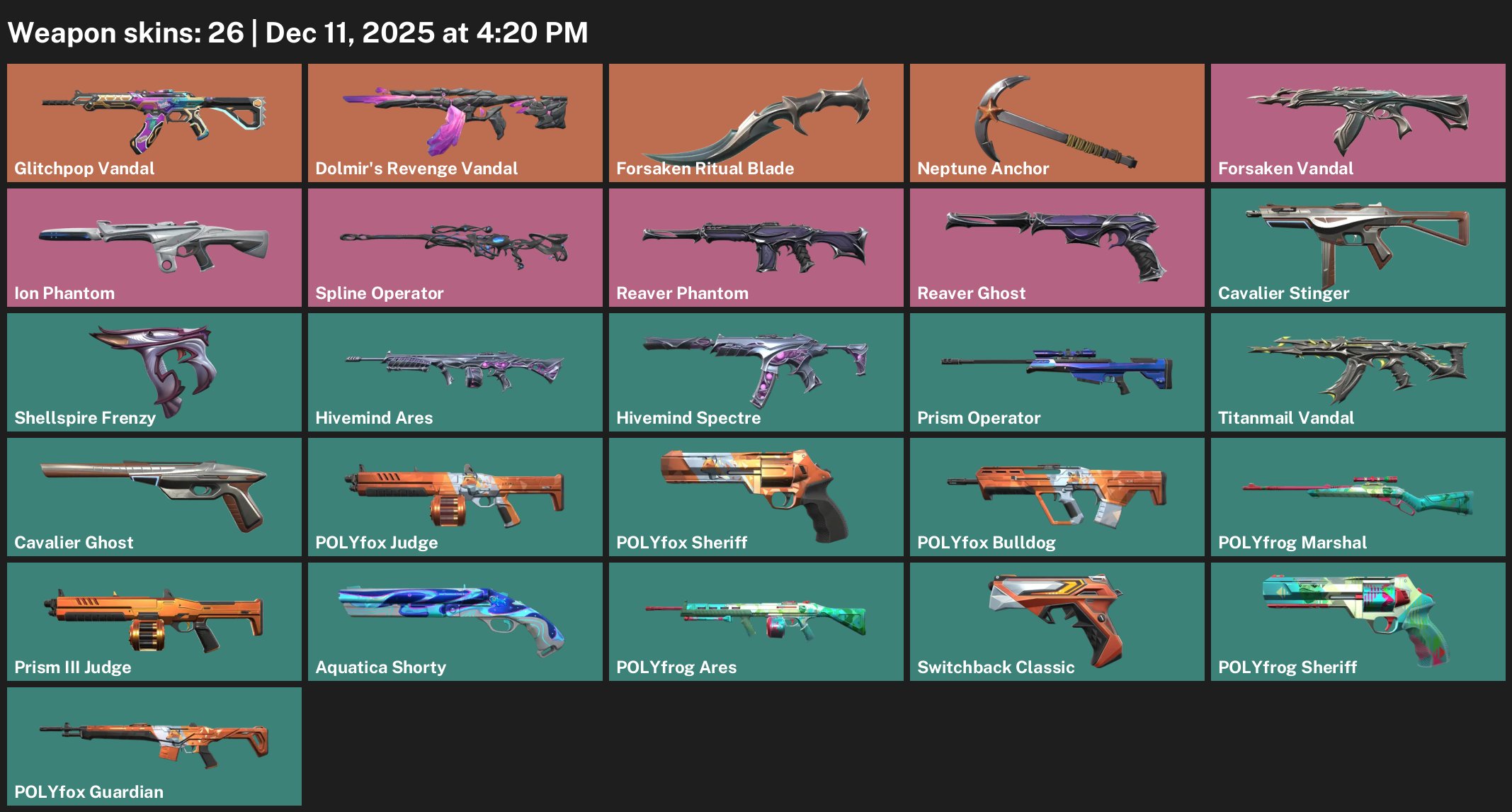 🎯 Valorant account | Silver 3 | AP | 9 agents