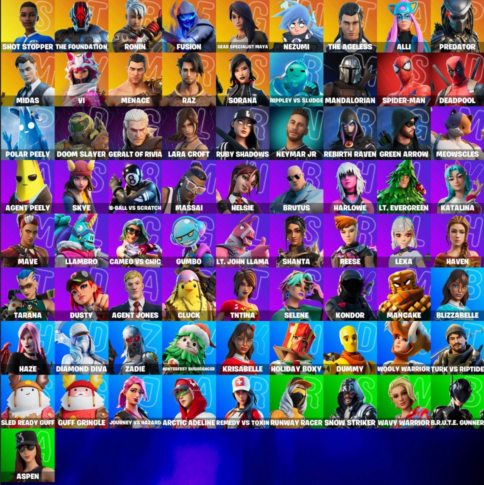 🎨 73 skins | 🌟 Fortnite account