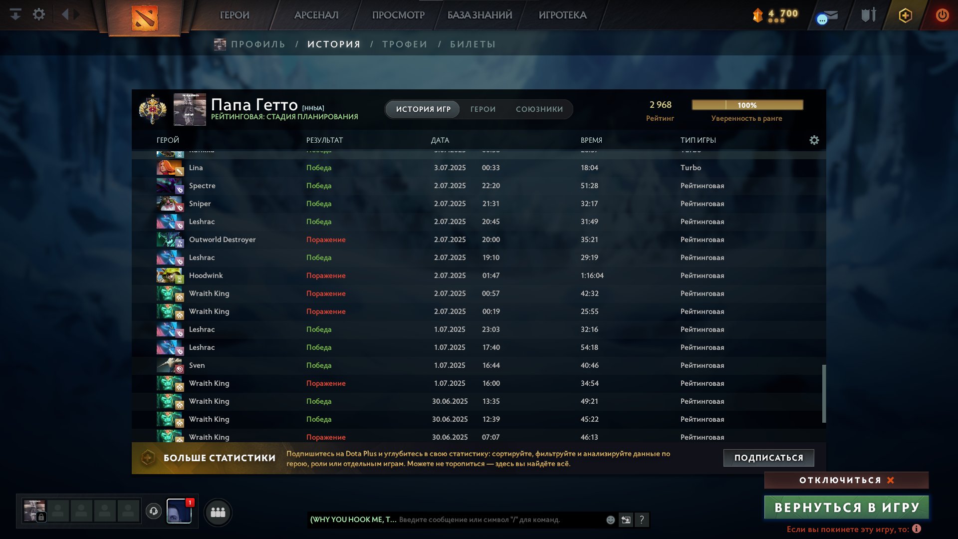 🏅 MMR 3000 | 🕒 3050 годин | 🛡 7600