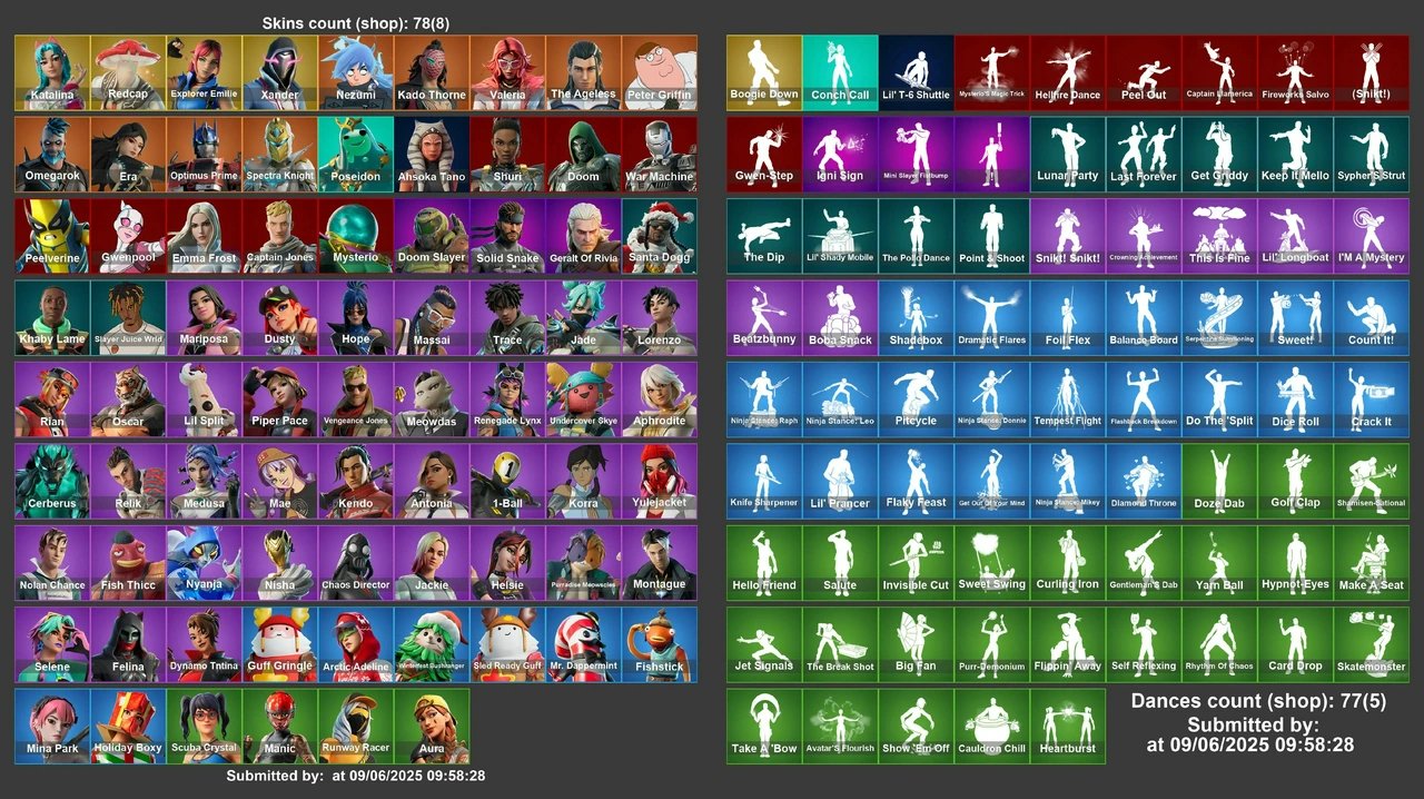 🎨 78 skins | 🌟 Fortnite account