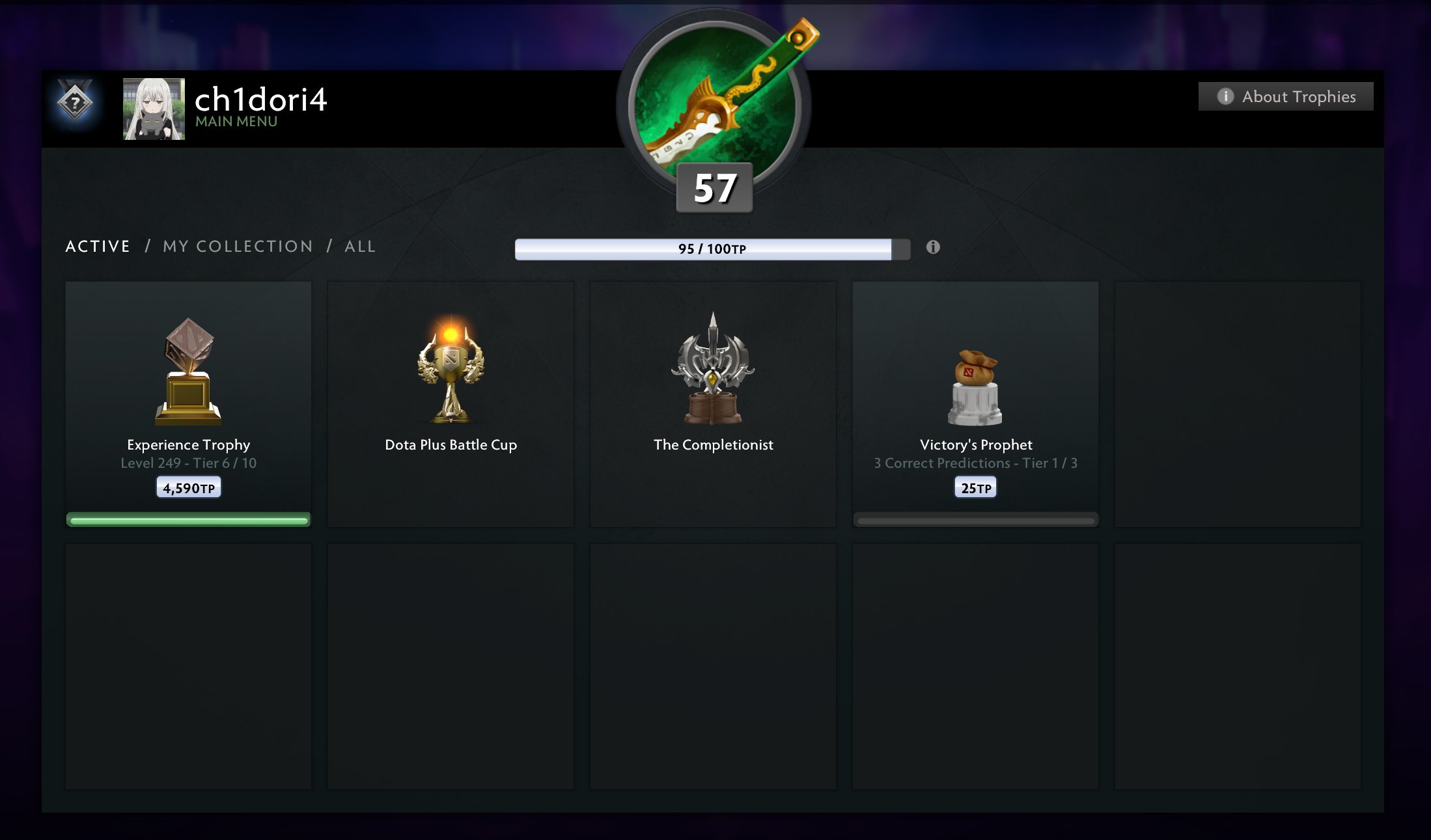 🏅 MMR 1000 | 🕒 2001 годин | 🛡 10700