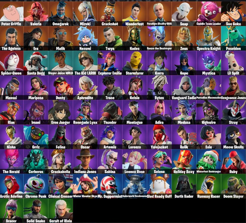 🎨 50 skins | 🌟 Fortnite account