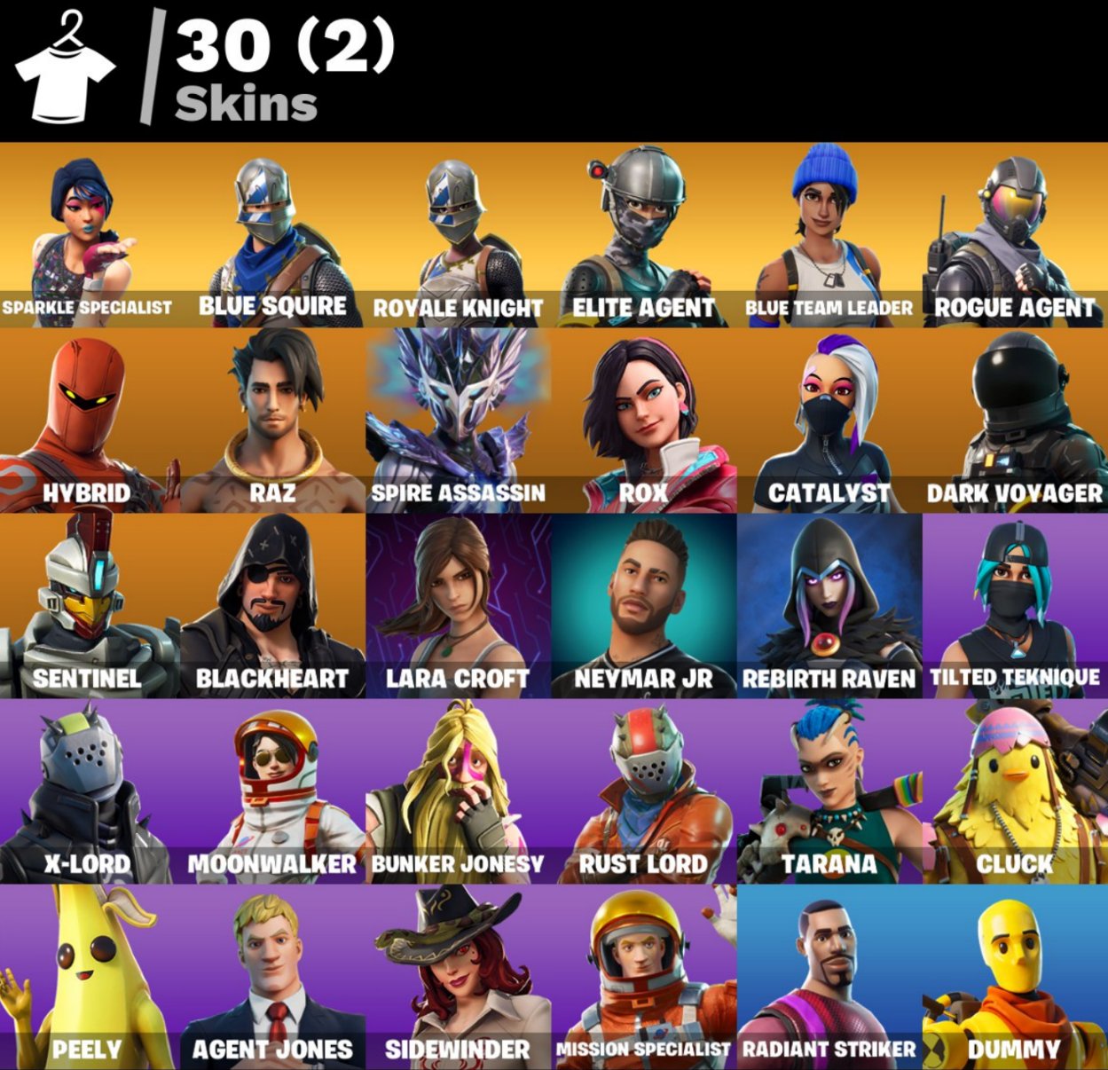 🎨 30 skins | 🌟 Fortnite account