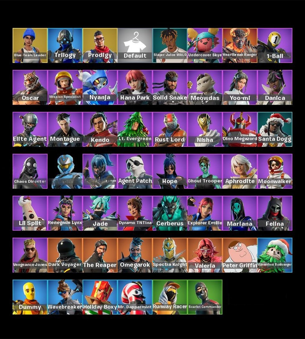 🎨 54 skins | 🌟 Fortnite account