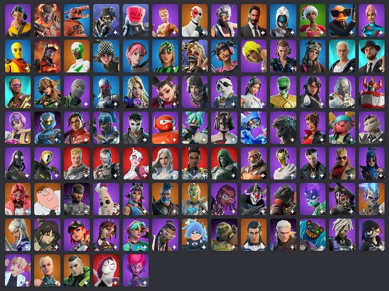 💖124 unique skins | 🌟 Fortnite account
