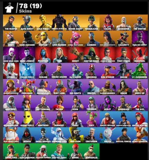 💀 THE REAPER (OG) | 🌟 78 skins in Fortnite