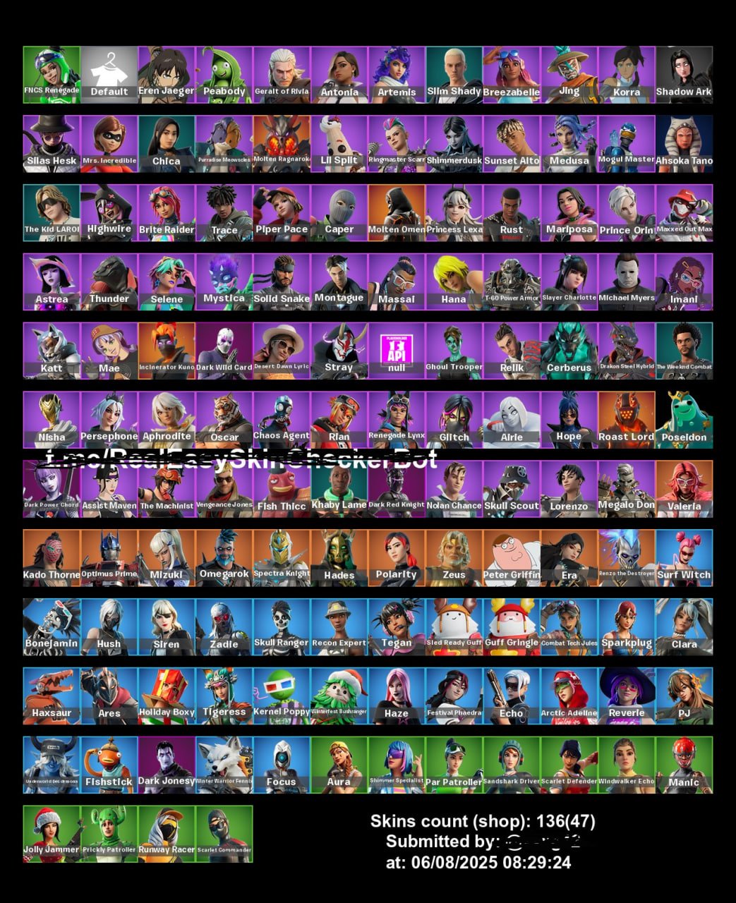 🎨 147 skins | 🌟 Fortnite account