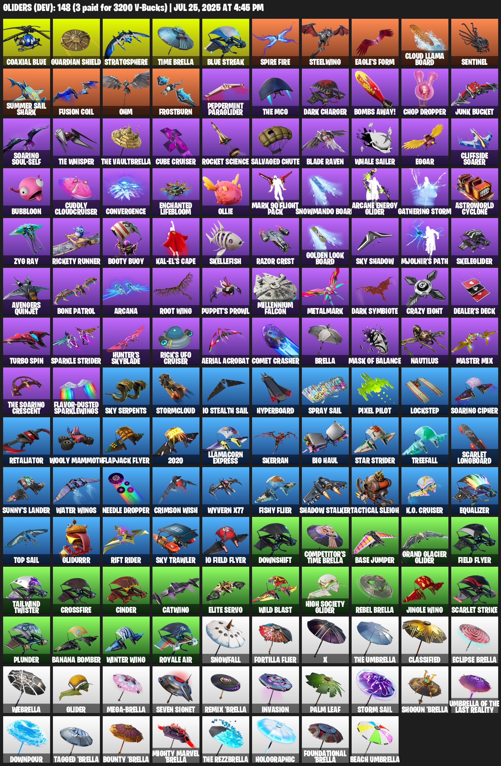 🎮 (PC) Battle Royale Account | 183 Skins | 1 pcs. in Stock | Sale 🛡