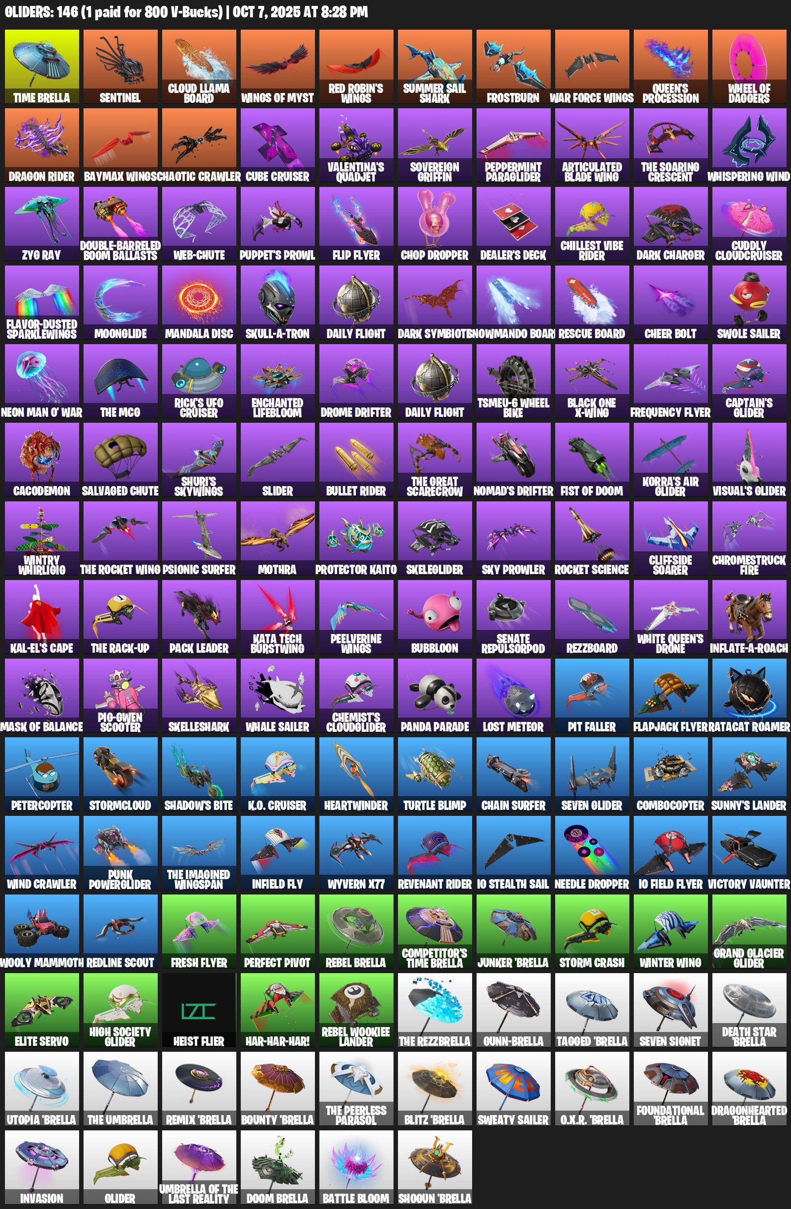 🎨 120 скинов | 🌟 Fortnite аккаунт