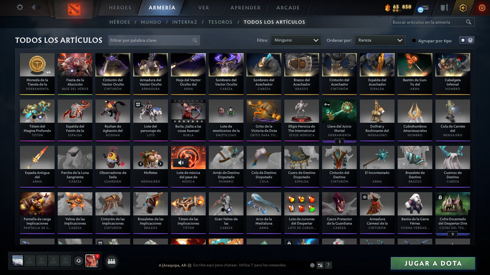 High-Ranked Dota 2 Account with 1372 Hours and 3660 MMR