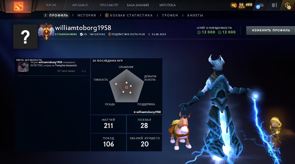 🏅 MMR 7164 | 🕒 573h | 🛡 Integrity 12000