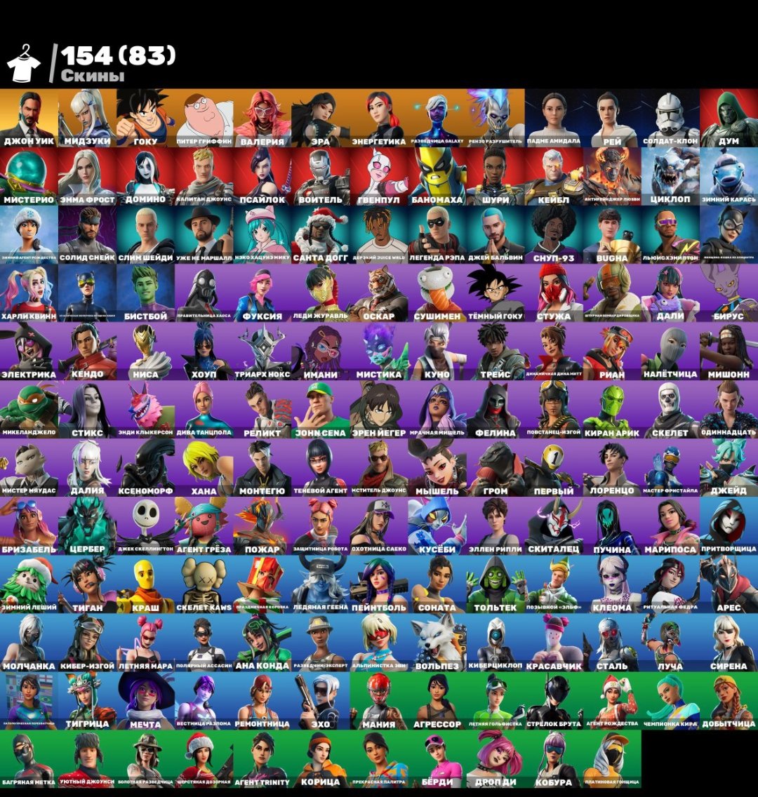 💖 Esports 🎉 154 skins | 🌟 Fortnite account