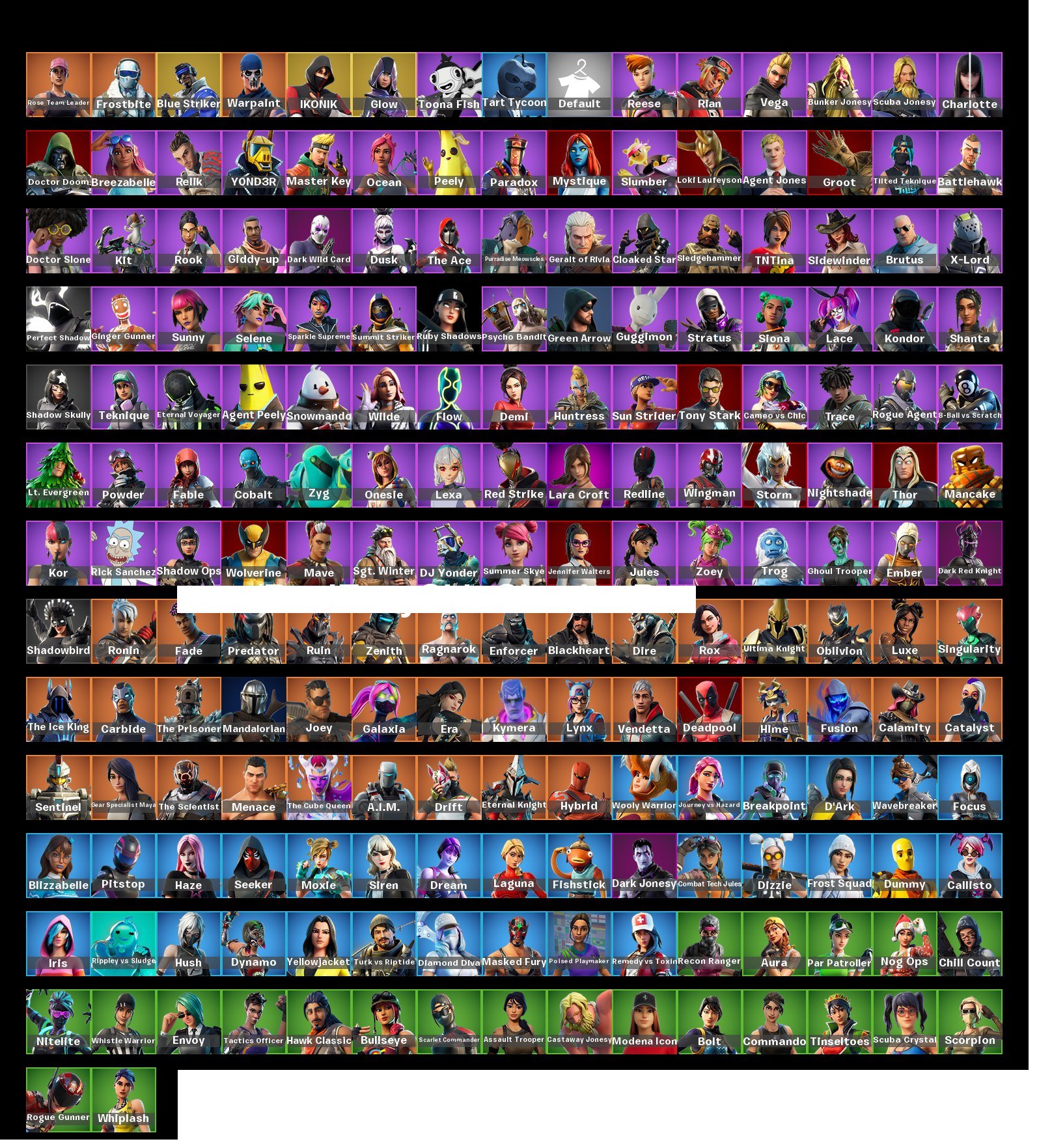🎨 197 skins | 🌟 Personal Fortnite account