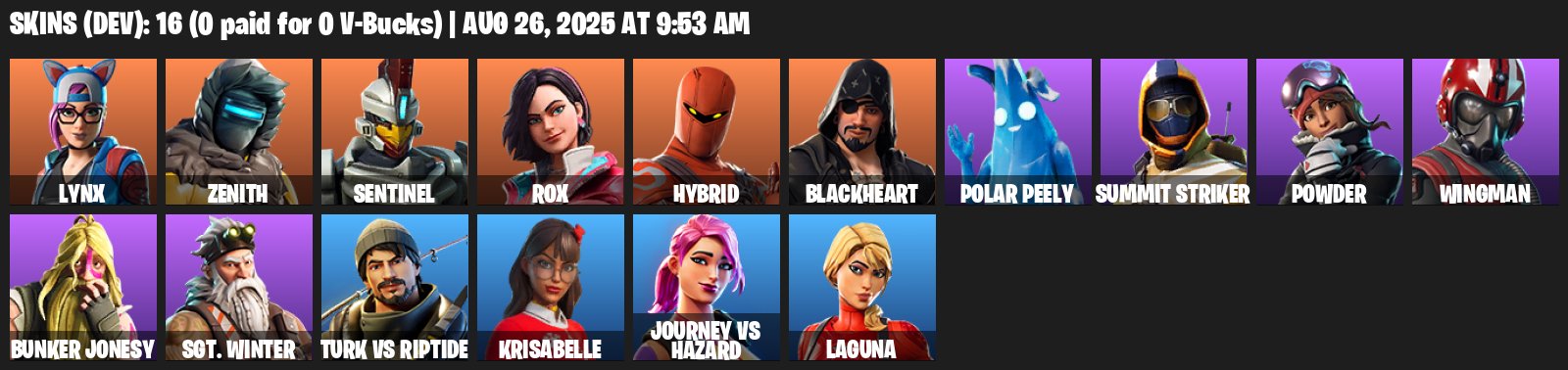 Diverse Fortnite Battle Royale Skins Collection for PC 🎭🖥