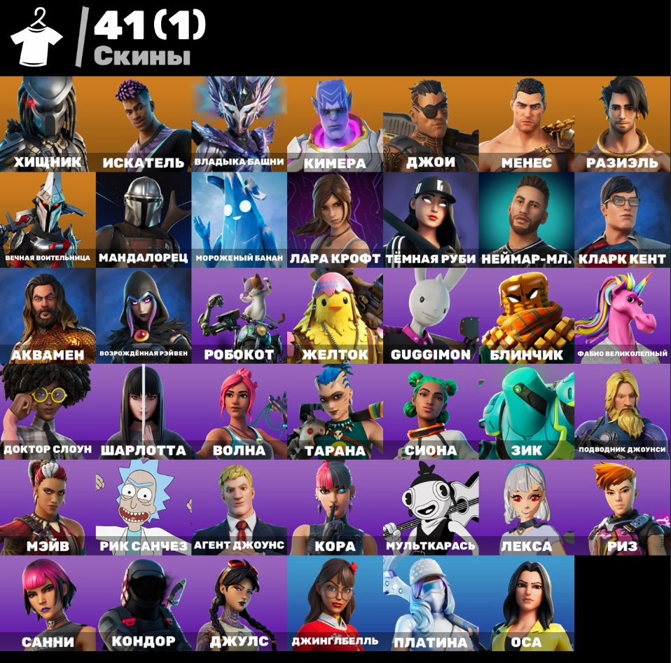 Diverse Collection of 41 Unique Skins for Battle Royale on PC