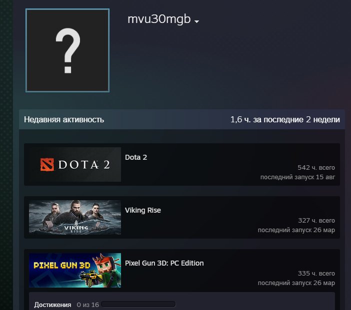 🏅 MMR 900 | 🕒 542 часа | 🛡 10812