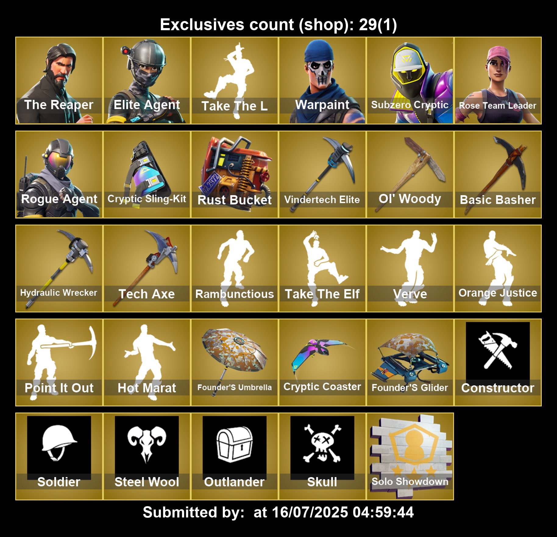 Diverse Fortnite Collection with 144 Unique Skins on PC 🎭🖥