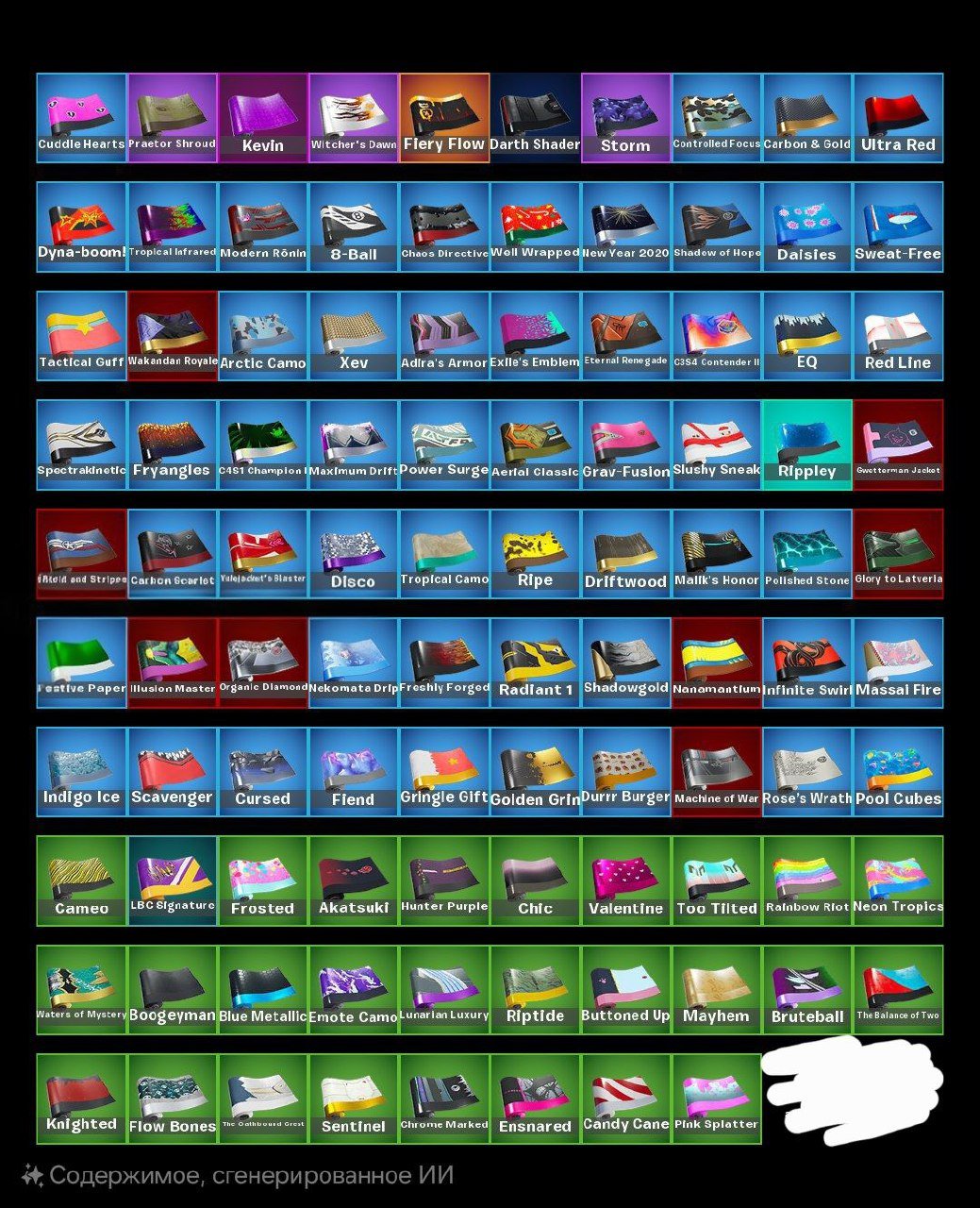 Diverse Collection of 127 Unique Skins for PC Battle Royale 🎭🖥
