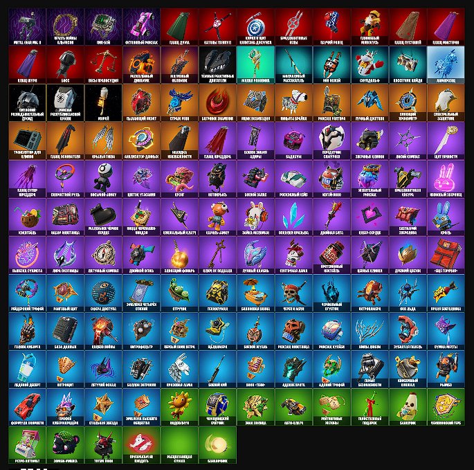 Diverse Collection of 105 Skins for Battle Royale on PC