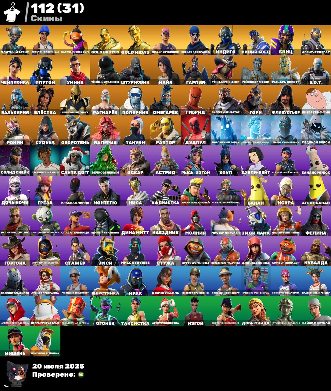 Diverse Collection of 112 Unique Skins for Battle Royale on PC 🎭🖥
