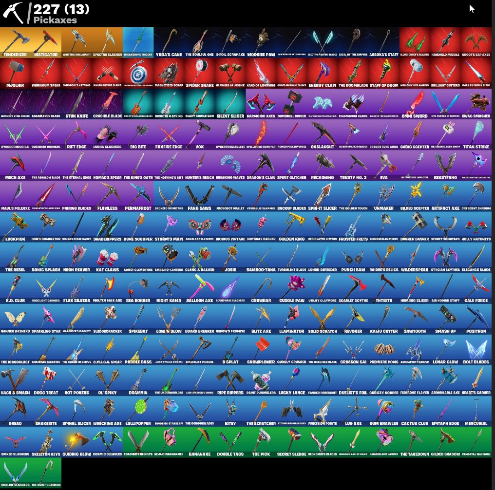 Diverse Collection of 222 Skins for PC Battle Royale 🎭🖥