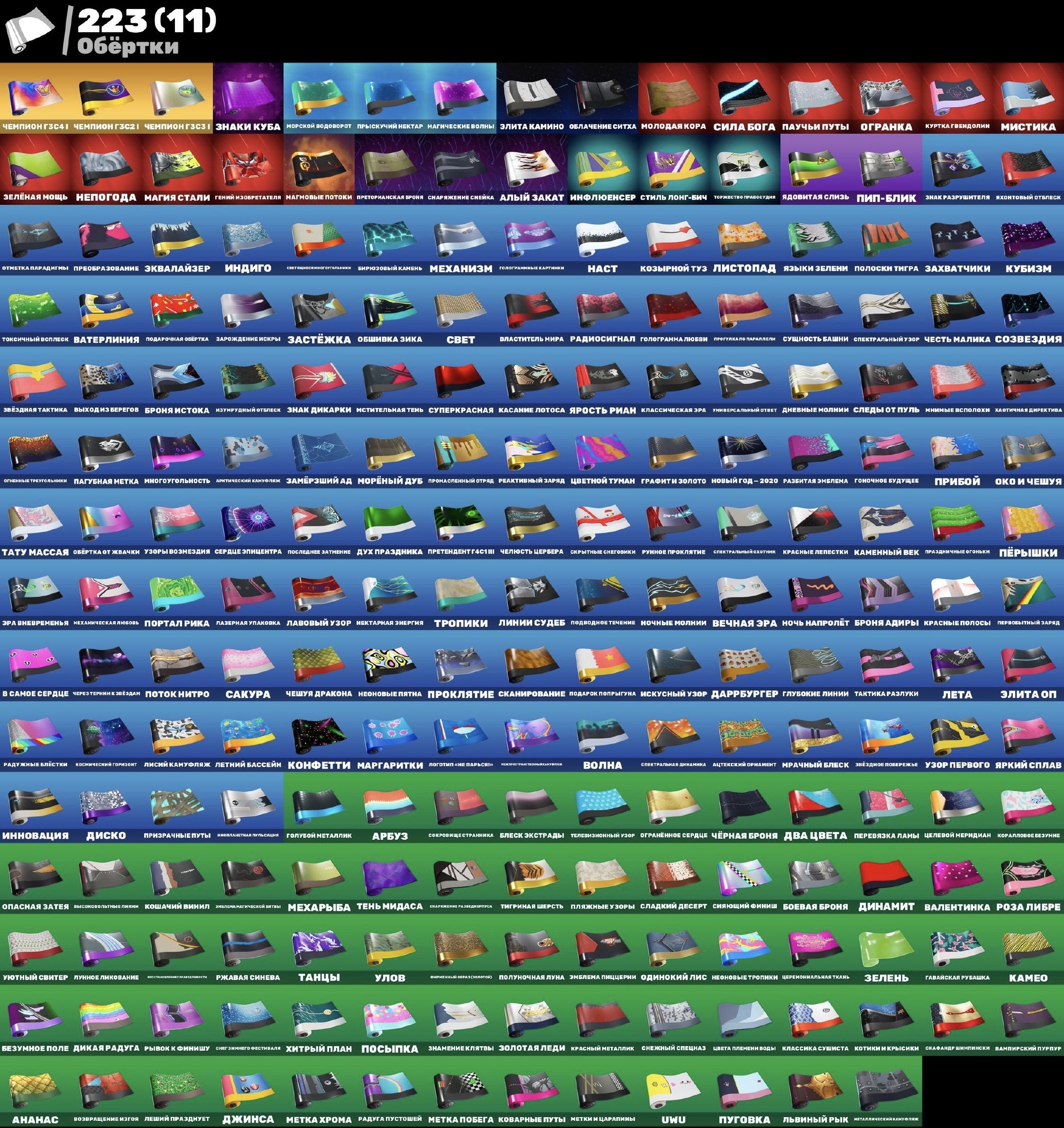 💯 277 skins | 🌟 Fortnite account