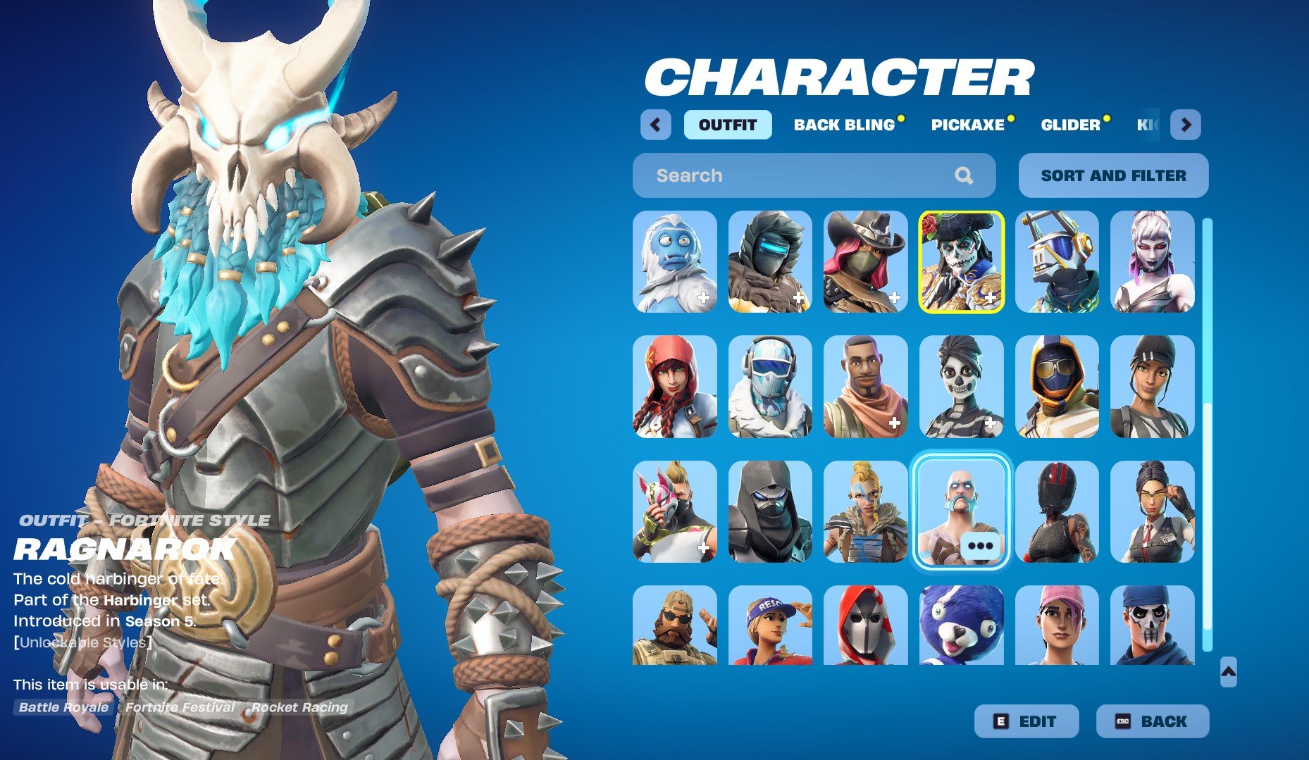 Diverse Fortnite Collection with 40 Unique Skins 🎭🖥