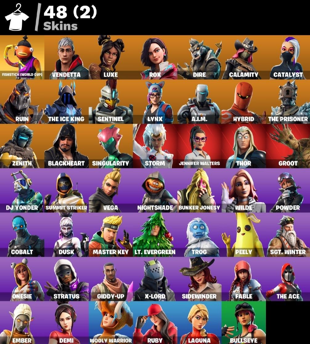 💖 48 skins | 🌟 Fortnite account