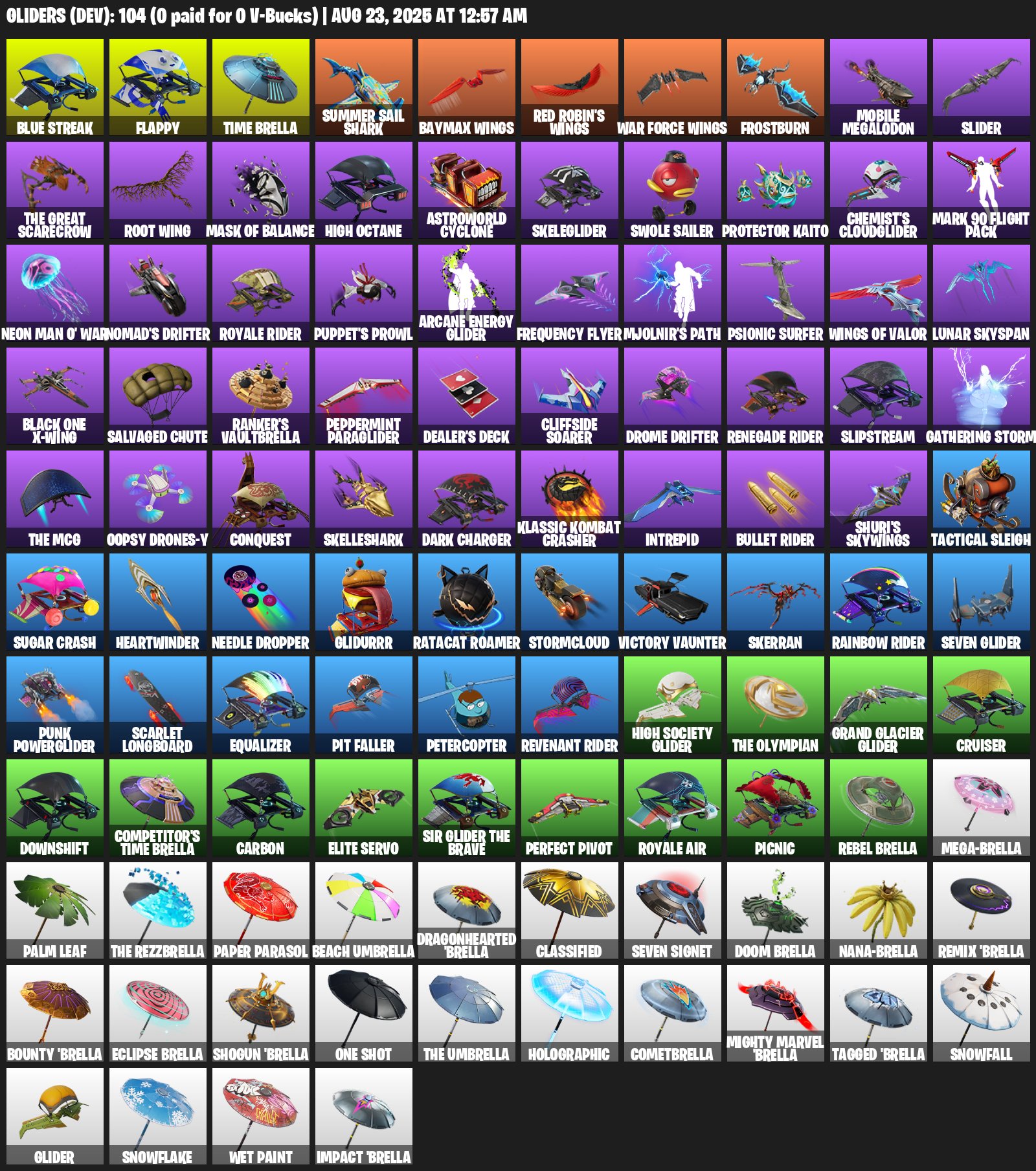 Diverse Fortnite Collection with 95 Unique Skins 🎭🖥