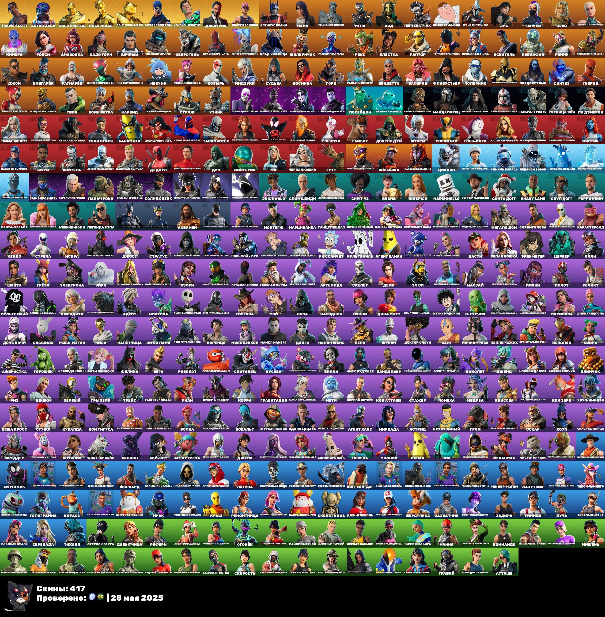 Impressive Collection of 417 Unique Skins for PC Battle Royale 🎭🖥