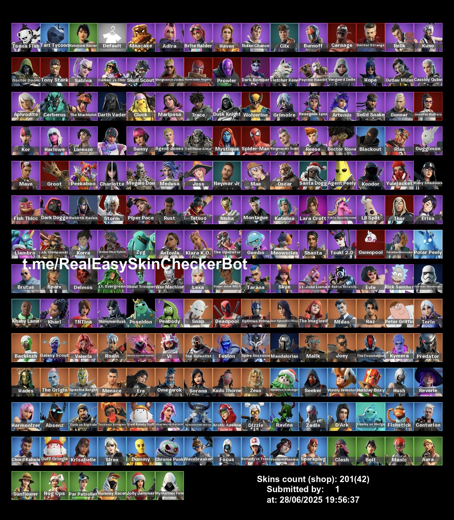 💖 188 skins | 🌟 Fortnite account