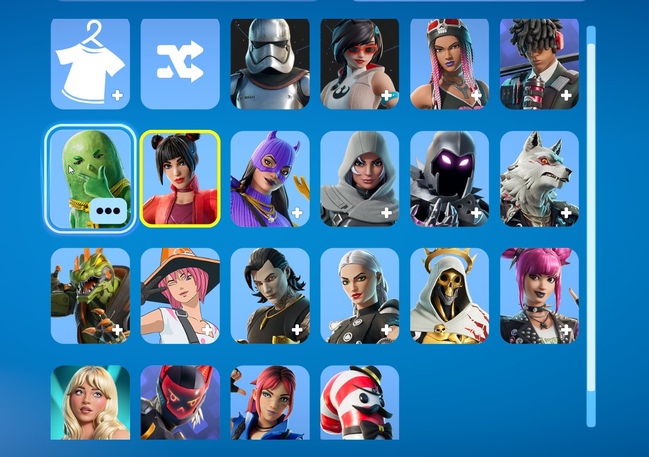 Diverse Fortnite Collection with 20 Unique Skins for PC Battle Royale