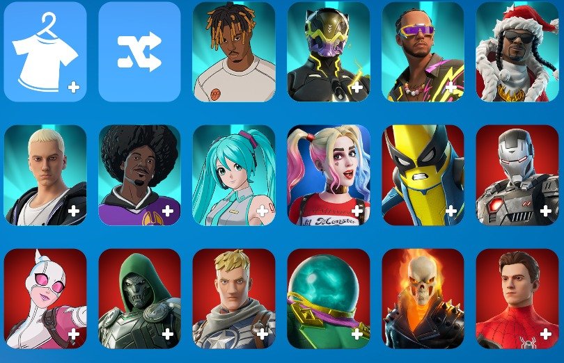  - | Personal account with 56 skins, (see details in description) | - 
