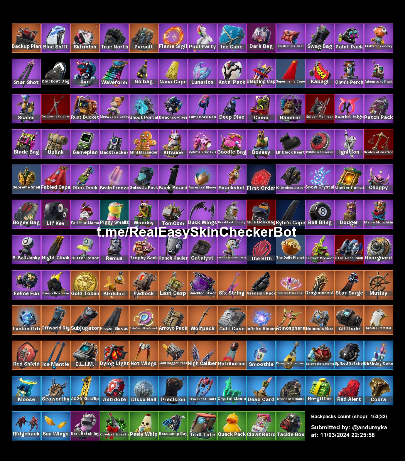 💖 PERSONAL ACCOUNT | 🎮 151 skins | 🌟 Fortnite