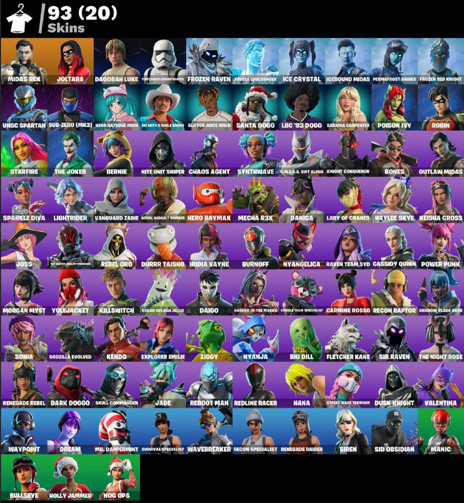 🎨 82 skins | 🌟 Fortnite account